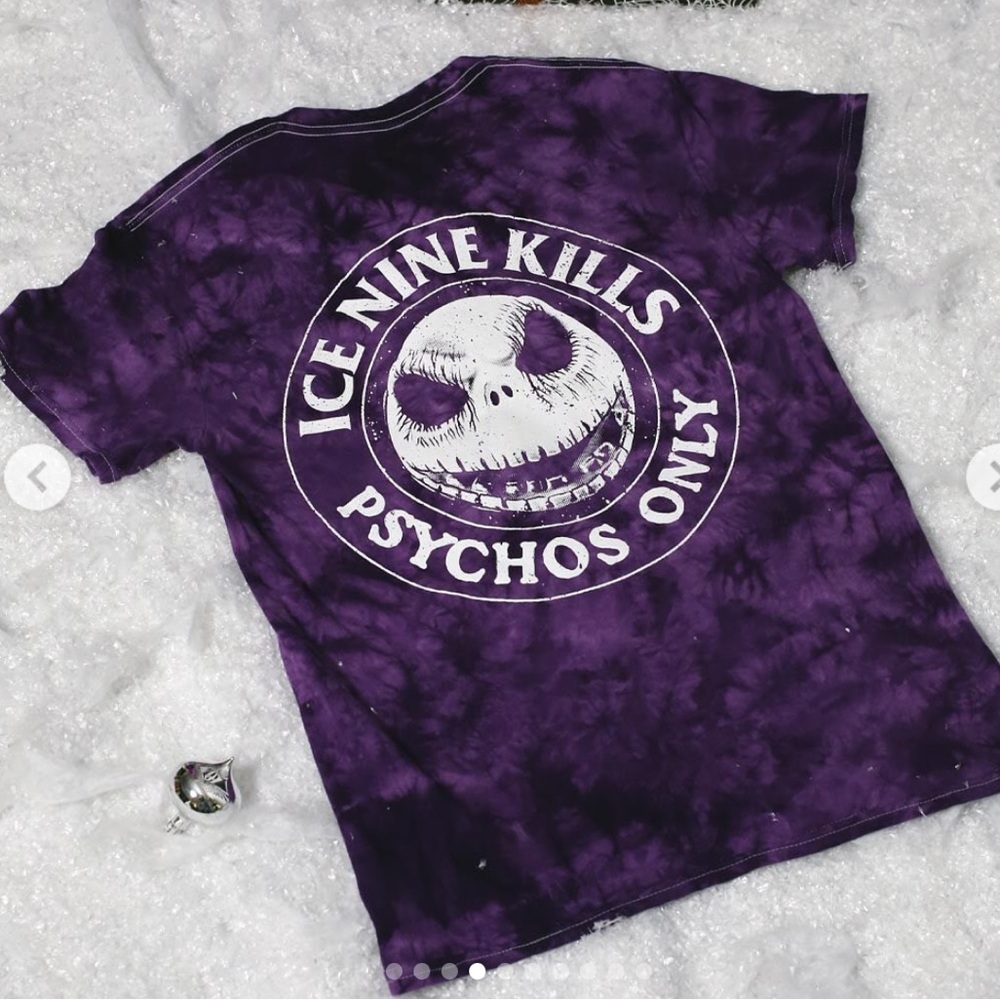 NWOT Ice Nine Kills Nightmare‎ On The Ninth Nightmare Before Christmas Shirt